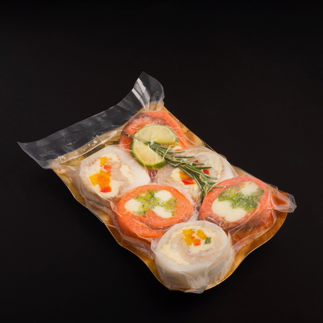 Рулет Кальмар + брюшки семги