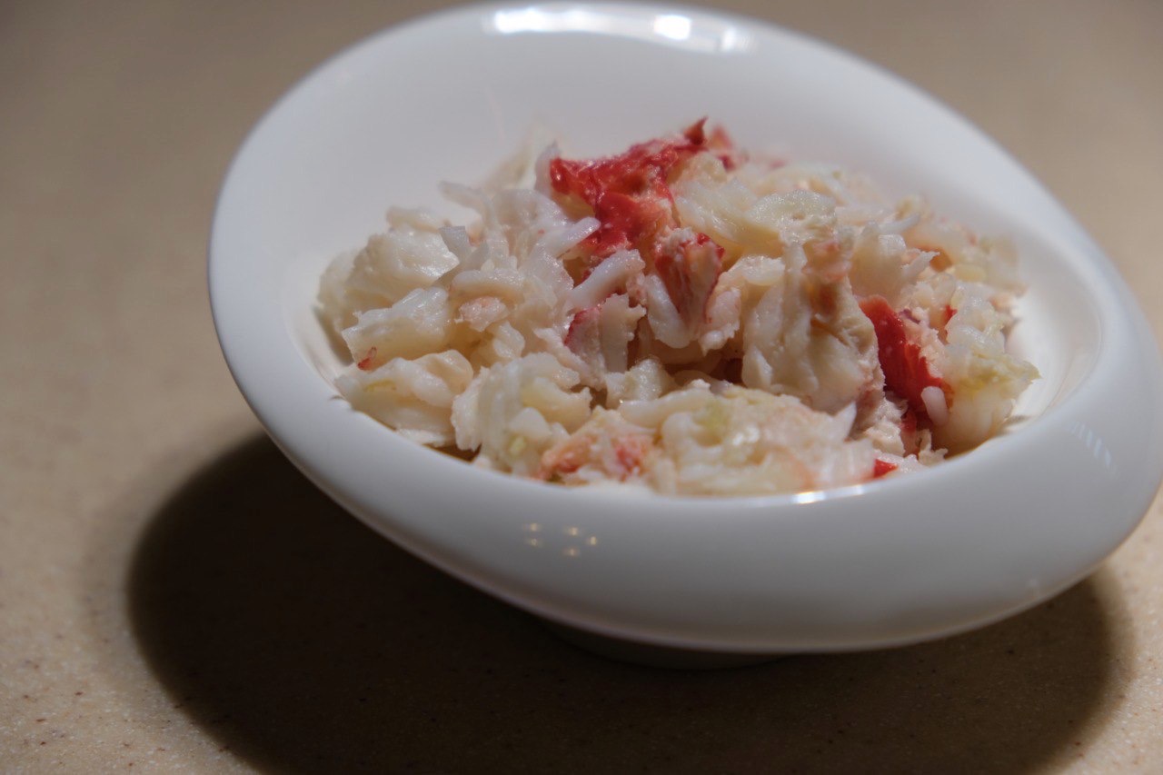 Салатное мясо Камчатского краба 1 кг.